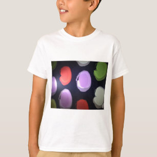 Camiseta Patrón moderno colorido Polka Dot Art Imprimir