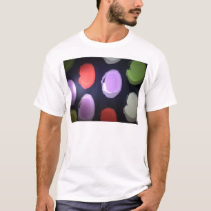 Camiseta Patrón moderno colorido Polka Dot Art Imprimir