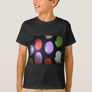 Camiseta Patrón moderno colorido Polka Dot Art Imprimir