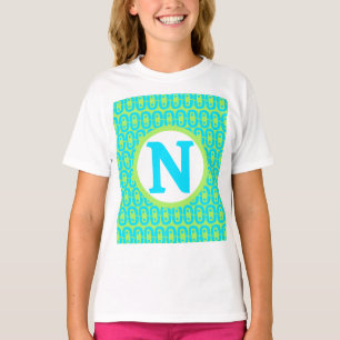 Camiseta patrón moderno y colorido