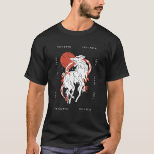 Camiseta Patrón Nórdico De Lobo Perros Amantes Y Lobo Pac
