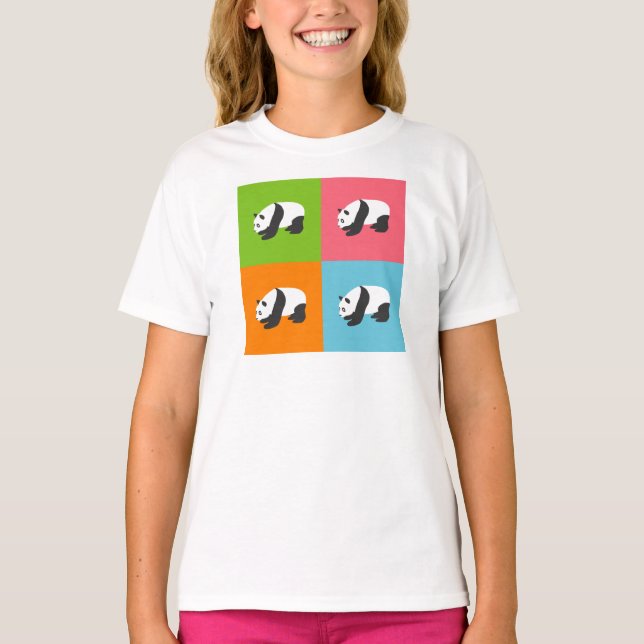 Camiseta Patrón Panda (Anverso)
