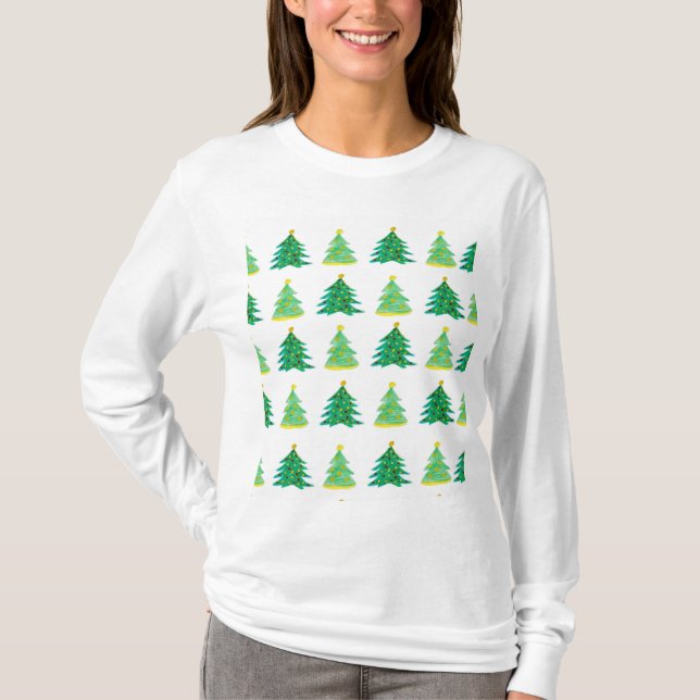 Camiseta Patrón Pino navidad (Anverso)