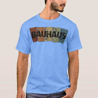 Camiseta Patrón retro de Bauhaus