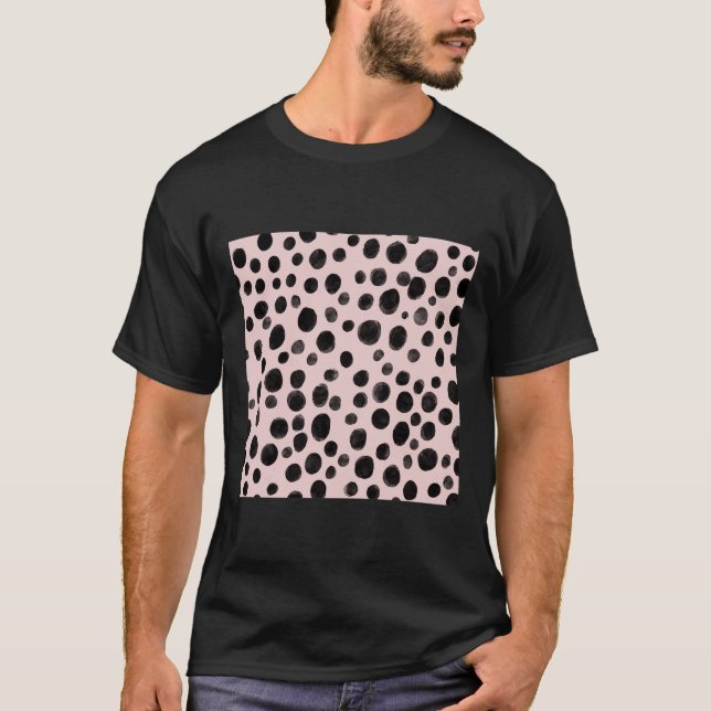 Camiseta Patrón rosa chita 7 (Anverso)