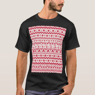 Camiseta Patrón sin fisuras de los Navidades festivos.