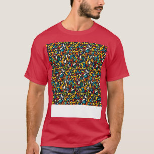 Camiseta Patrón sin foco de especias hierbas marinas Jar In