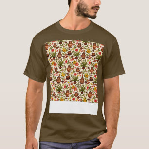 Camiseta Patrón sin foco de especias hierbas marinas Jar In