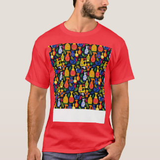 Camiseta Patrón sin foco de especias hierbas marinas Jar In