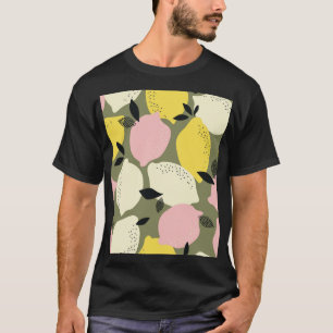 Camiseta Patrón sin soldadura de cítricos