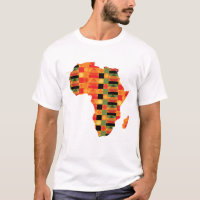 Patrón textil de tela Kente al estilo africano