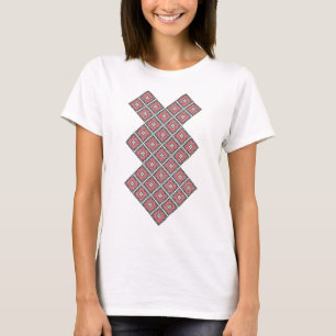 Camiseta Patrón tradicional de Bordados de Tatreez#16