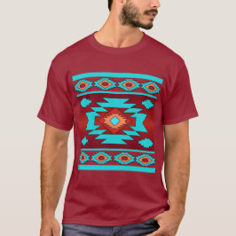 Camiseta Patrón tribal étnico del suroeste.