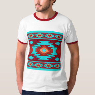 Camiseta Patrón tribal étnico del suroeste.