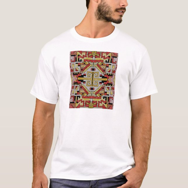 Camiseta Patrón tribal/étnico geométrico (Anverso)