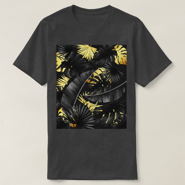 Camiseta Patrón tropical (Diseño del anverso)