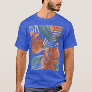 Camiseta Patrón tropical de diseño vintage