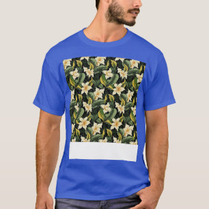 Camiseta Patrón tropical sin foco Hawai Hibiscus Monste