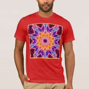 Camiseta Patrón vibrante arte de poder