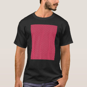 Camiseta Patrón Viva Magenta Quatrefoil