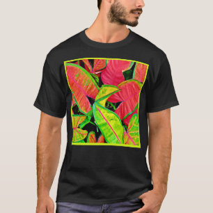 Camiseta Patrón vivo de sueños de hojas