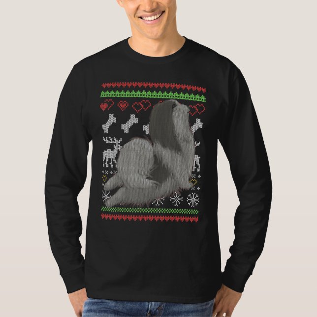 Camiseta Patrón X de Navidades feos del perro de La Habana  (Anverso)