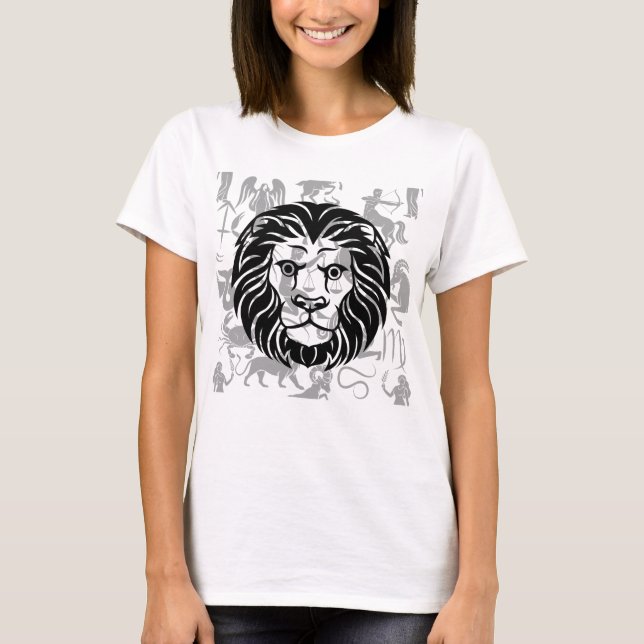 Camiseta Patrón Zodiac Z02 - Leo.w (Anverso)
