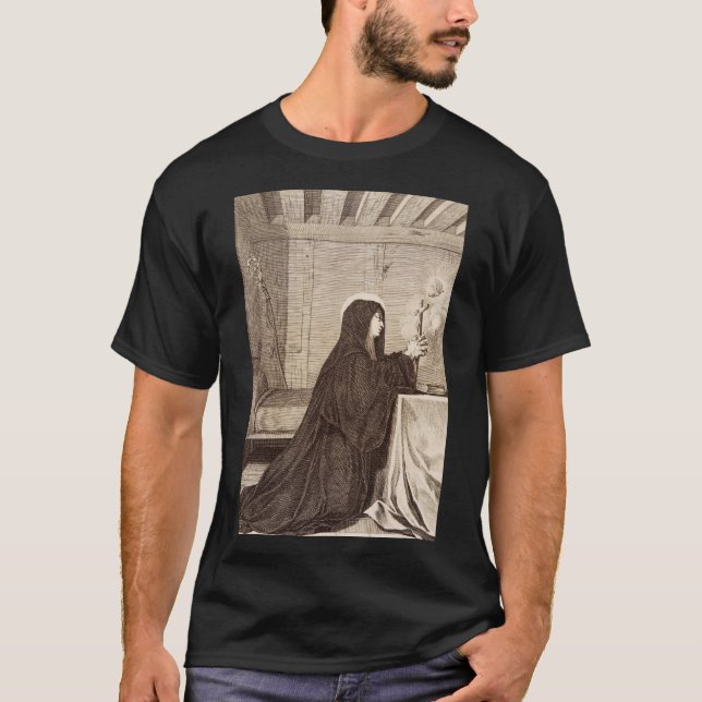 Camiseta Patrona de la escuela de Saint Scholastica (Anverso)