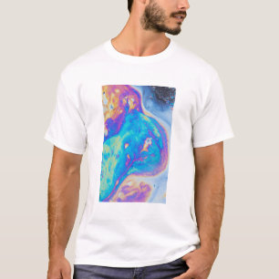 Camiseta Patrones de aceite coloridos, Canadá