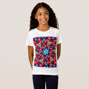 Camiseta Patrones de flores especiales
