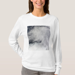 Camiseta Patrones de nubes y hielo marino en el Océano Aust