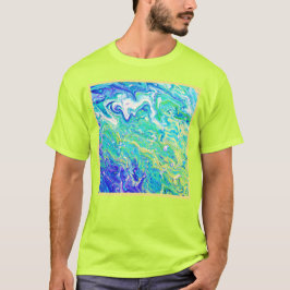 Camiseta Patrones de ondas cortas