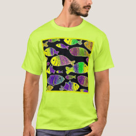 Camiseta Patrones de pescado únicos Art. Comprar ahora