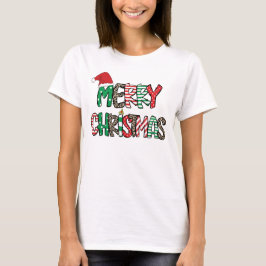Camiseta Patrones navideños