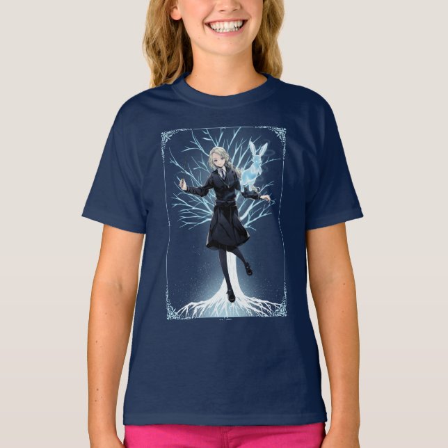Camiseta Patrono de Conejo de Anime Luna Lovegood (Anverso)