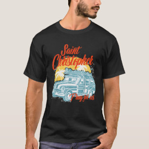 Camiseta Patrono de San Cristóbal de los Regalos de Surf