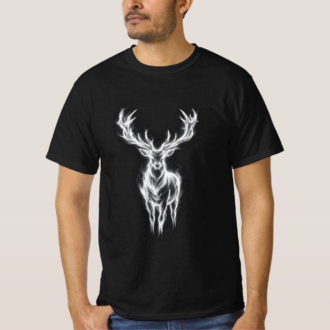 Camiseta Patronus Ciervo  (Anverso)