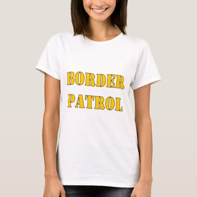 CAMISETA PATRULLA DE FRONTERAS (Anverso)
