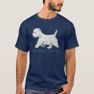 Camiseta Patrulla de la ardilla de Westie