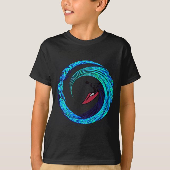 Camiseta Patrulla de la resaca del kajak (Anverso)