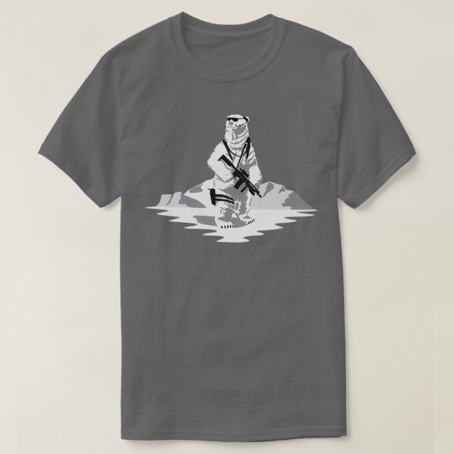 Camiseta Patrulla de nieve (Diseño del anverso)