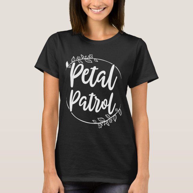 Camiseta Patrulla de Petal , Idea de regalo de partido de c (Anverso)