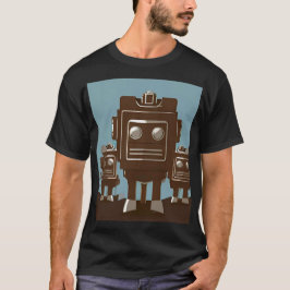 Camiseta Patrulla de rodeo de ciberradio Ken Gage Sci-Fi