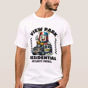 Camiseta patrulla de seguridad residencial de View Park