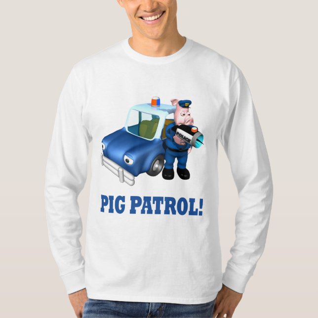 Camiseta Patrulla del cerdo (Anverso)