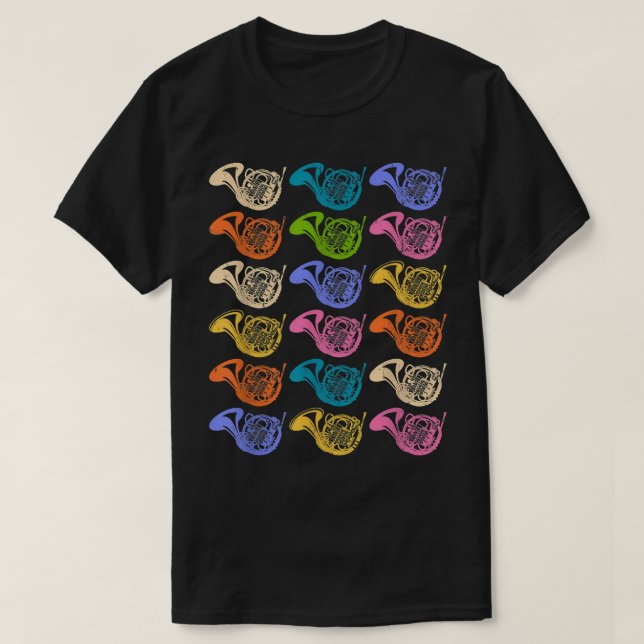 Camiseta Patrulla del Cuerno Francés de la Música del Cuern (Diseño del anverso)