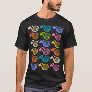 Camiseta Patrulla del Cuerno Francés de la Música del Cuern