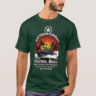 Camiseta Patrulla del río de Veteranos de Vietnam