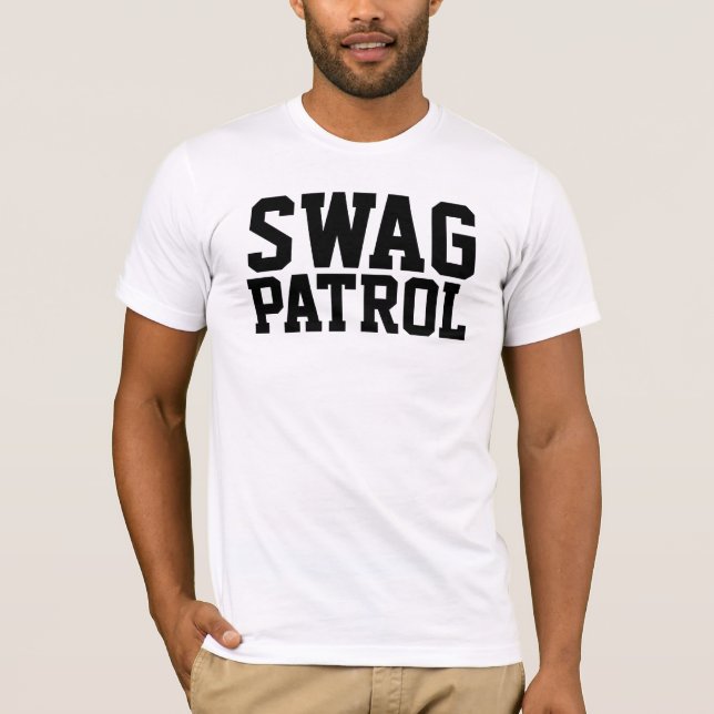 Camiseta Patrulla del Swag (Anverso)