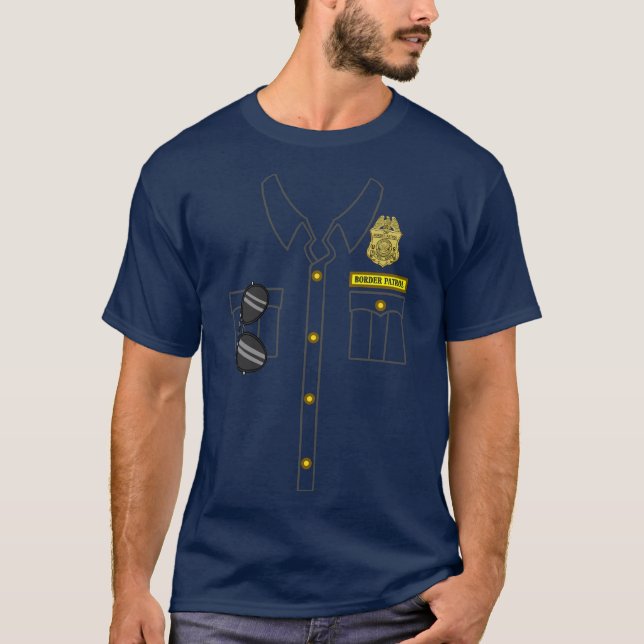 Camiseta Patrulla fronteriza Ropa fronteriza Halloween Patr (Anverso)